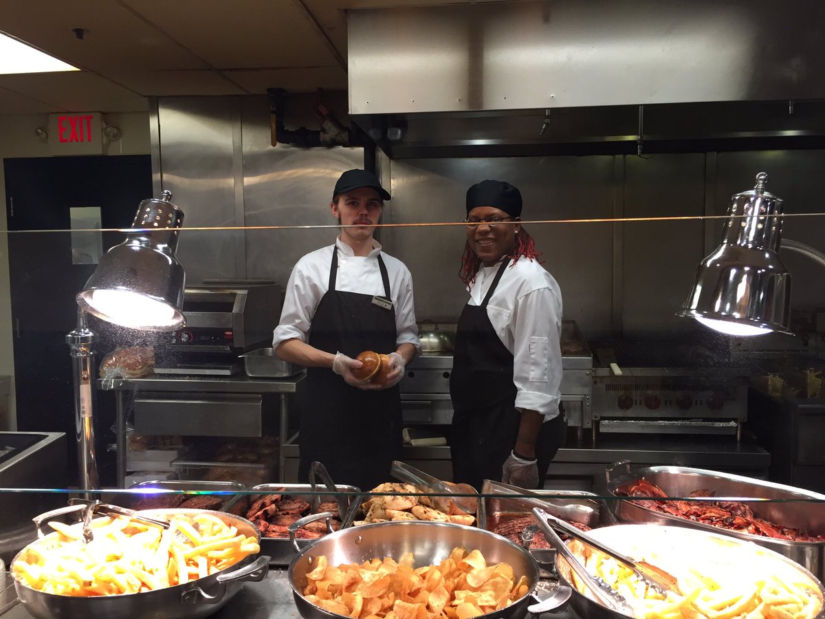 EthelDo's tweet photo. #adayatdenison - The friendly, caring service at Slayter!!!  Everyone gets a smile, and ETHEL LOVES the chicken-avocado sandwich...  🍔☕️ https://t.co/rRp08pZjat