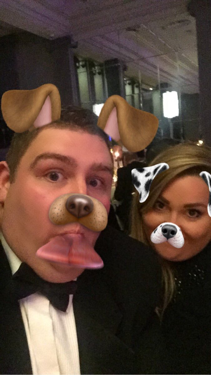 Having a "barking" time at the <a href="/RetailWeek/">Retail Week</a> #RWRisingStarsAwds....hope I'm not too "woof" in the morning!!!