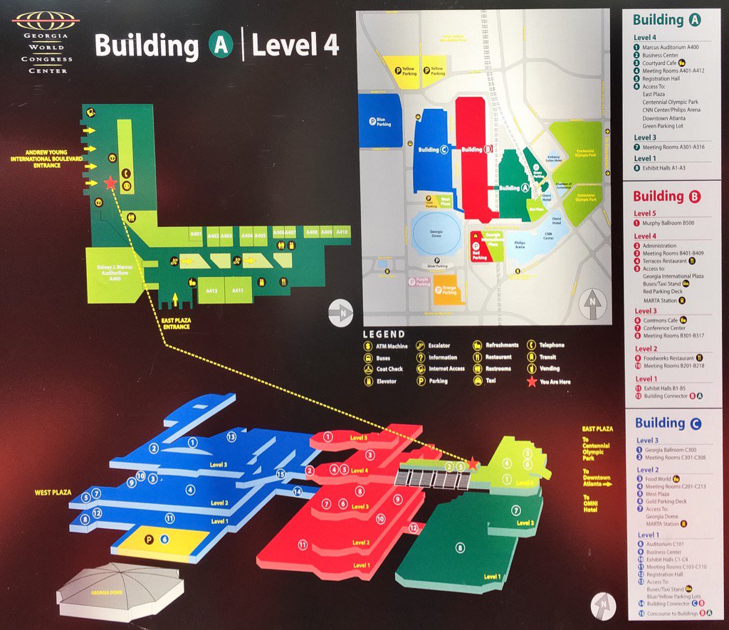 AK On Twitter "Georgia World Congress Center Map Gwcc