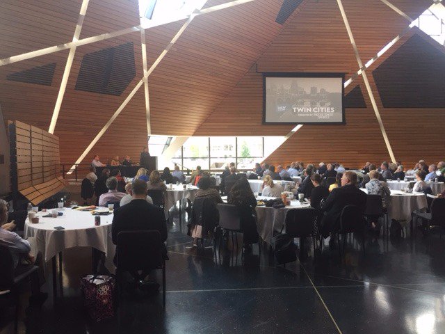 hironsandco's tweet photo. Today our COO, Jim Parham, is with the Indy Chamber @UMNews learning about the Twin Cities collaborative effort! #LEX2016 https://t.co/LihdySA7z8