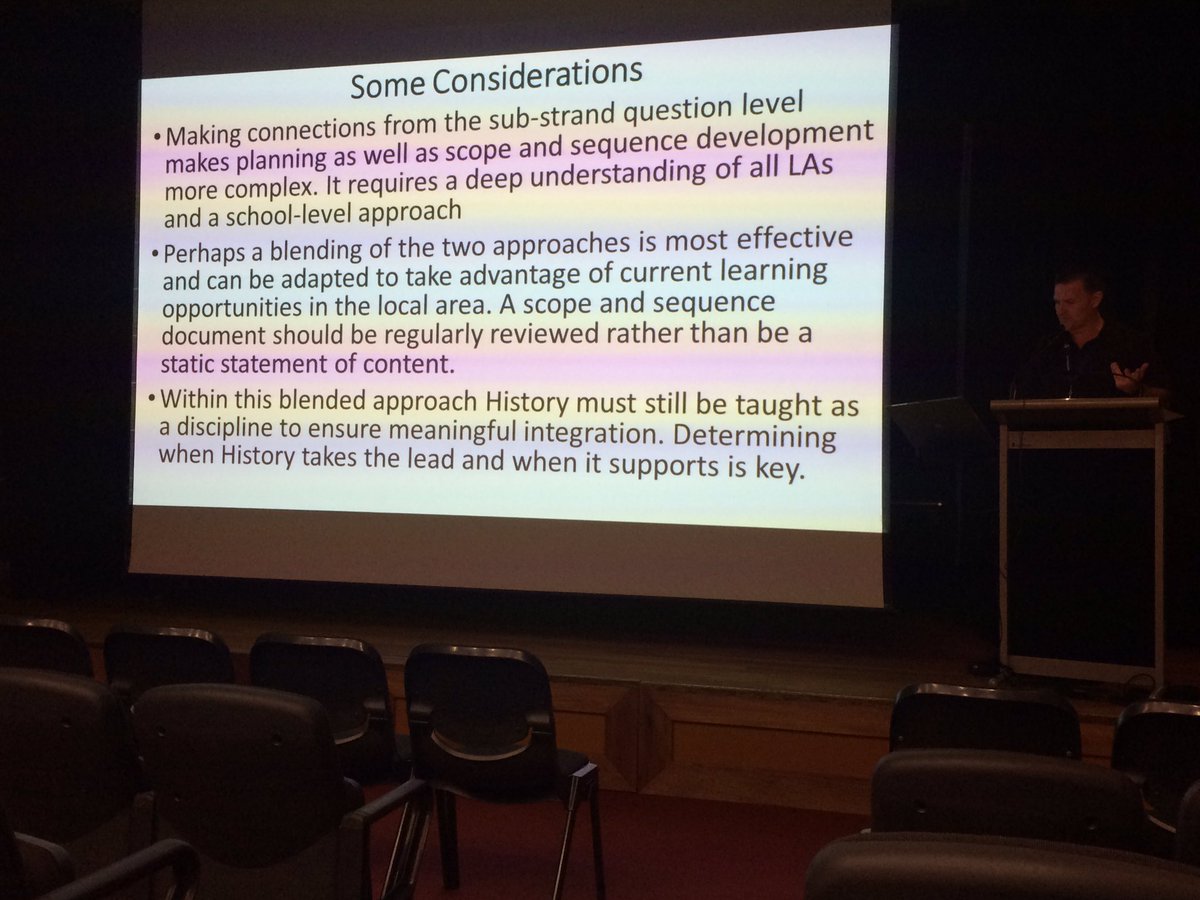 mareewhiteley's tweet photo. It's all about making connections #history in #HASS? Meaningful #historicalinquiry https://t.co/lhIYwEmjOt #HTAA16 https://t.co/ZB6IaGcG7s