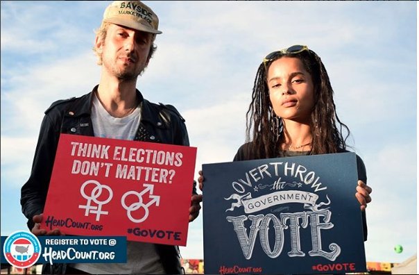 This election is too important. REGISTER TO VOTE! Text “COUNT” to 384-387 to register or visit @HeadCountOrg & click the register to #vote
