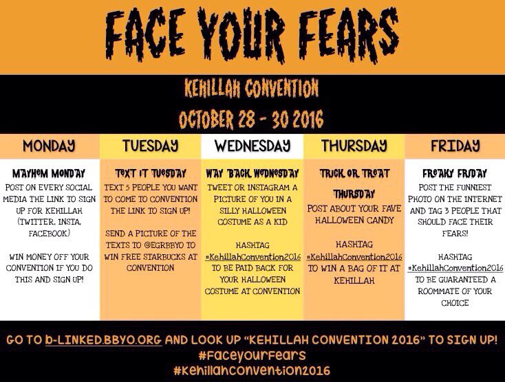 Everyone get pumped and sign up!