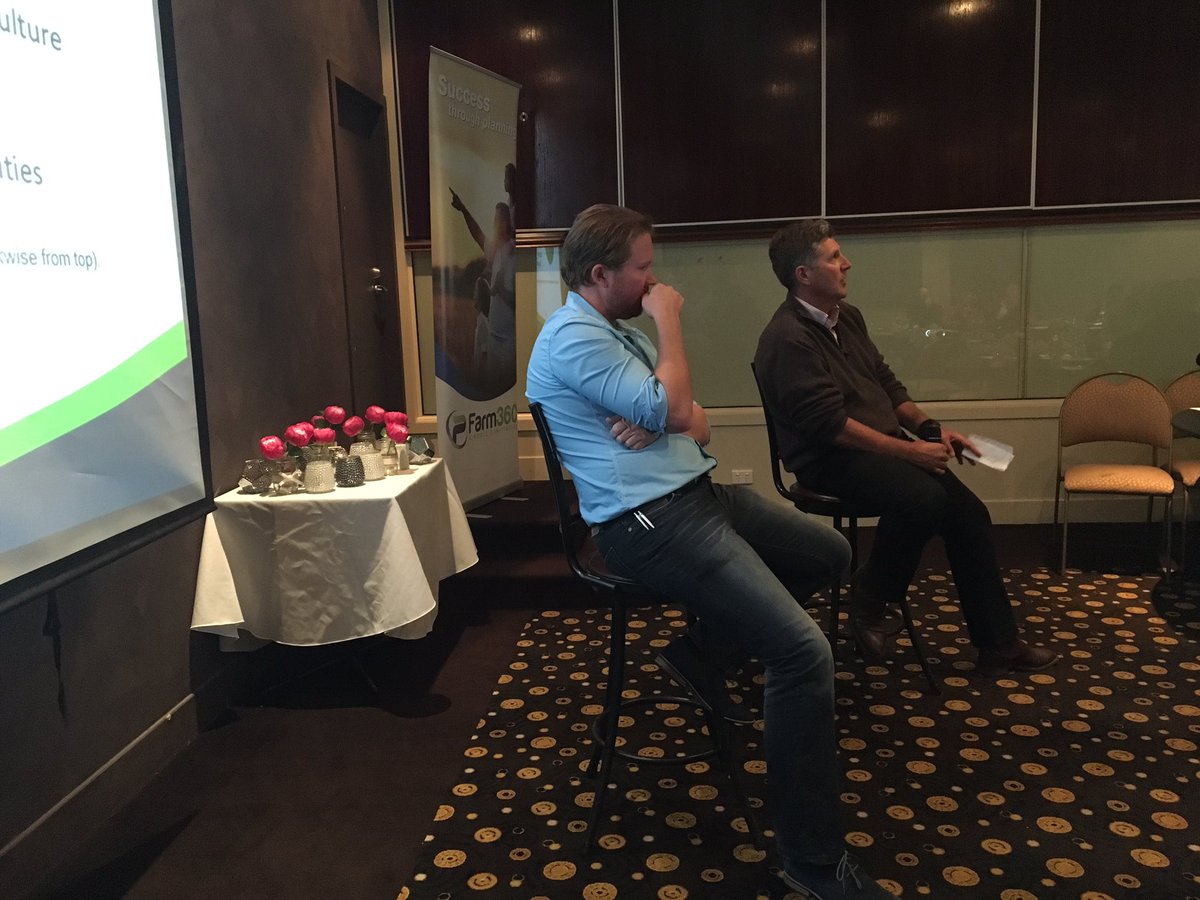 Farm_360's tweet photo. @LaunderRg &amp; @jimandlara discussing labour management and their creating a successful culture. https://t.co/SmbQrP3NVK