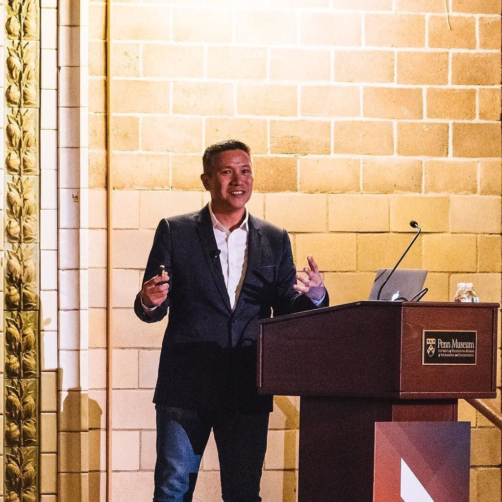 Albert Poon of <a href="/odopod/">Odopod</a> giving the closing keynote speech: "If you have the vision to do so… ift.tt/2cTHVPk