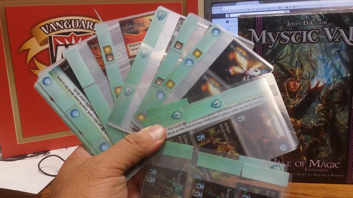 VanguardProgram's tweet image. #WEMAKEFUN #MysticVale #boardgames #cardgame
