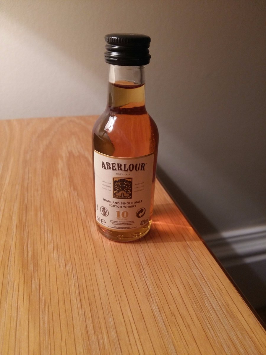 TimMacLeod's tweet image. Unfortunately the tour was fully booked at @AberlourVC but I was able to get a little sample to try for later. I'll book sooner next time