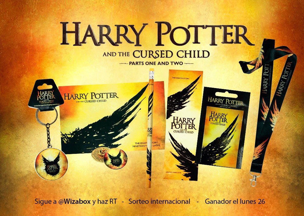 EiProfeta's tweet photo. ¡Sorteamos este pack exclusivo de "Harry Potter y el legado maldito"!

Para participar:
-Da RT
-Sigue a @Wizabox

#LegadoMaldito https://t.co/iJmmAgM4go