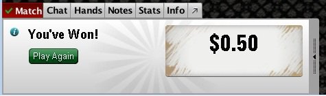 Estratega23's tweet image. #PokerStars Desafio #CardMatch ;) esperando algo mas grande!! jaja