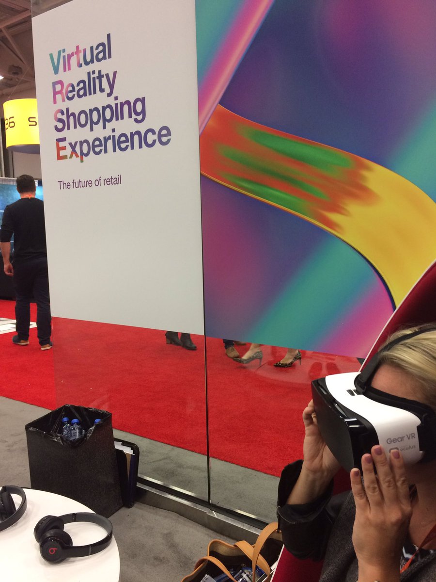 LaurenECanning's tweet photo. Don't forget to check out the #VR demo and #cognitive cocktails at the #nrfclubhouse at #shoporg15 @ibmretail @ibmcommerce https://t.co/E4uVzILwxH