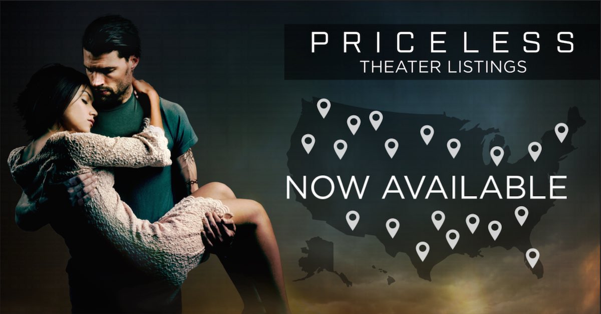 PricelessInit's tweet photo. The theater listings are HERE!! Find a cinema near you, click the link --> https://t.co/TqjGt5HqdO  #PricelessTheMovie #October14 https://t.co/YbJArQGrKJ