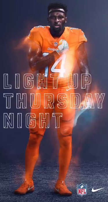 dolphins color rush jersey