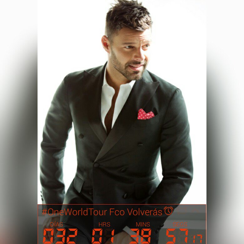 volveras_fcoarg's tweet photo. #CuentaRegresiva #OneWorldTour #FCORMVolveras #SexySoul #Pasion #Amor #Lucura @ricky_martin @RM_Team https://t.co/CJ00sSEqw6