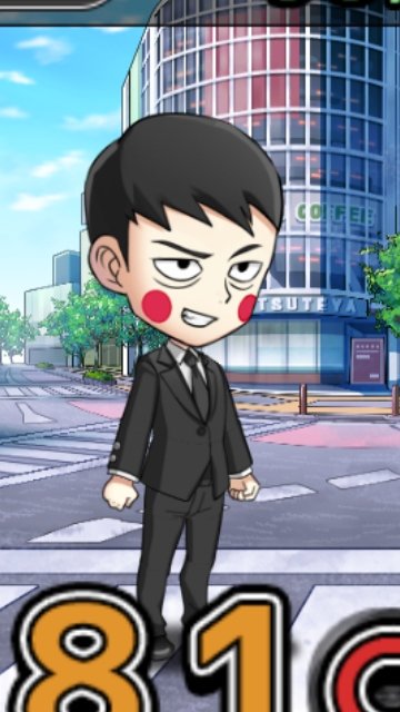 桜庭 モブパズ 守衛エクボの右耳が修正されてる 運営細かい ありがとうございます 1枚目がbefore 2枚目がafter