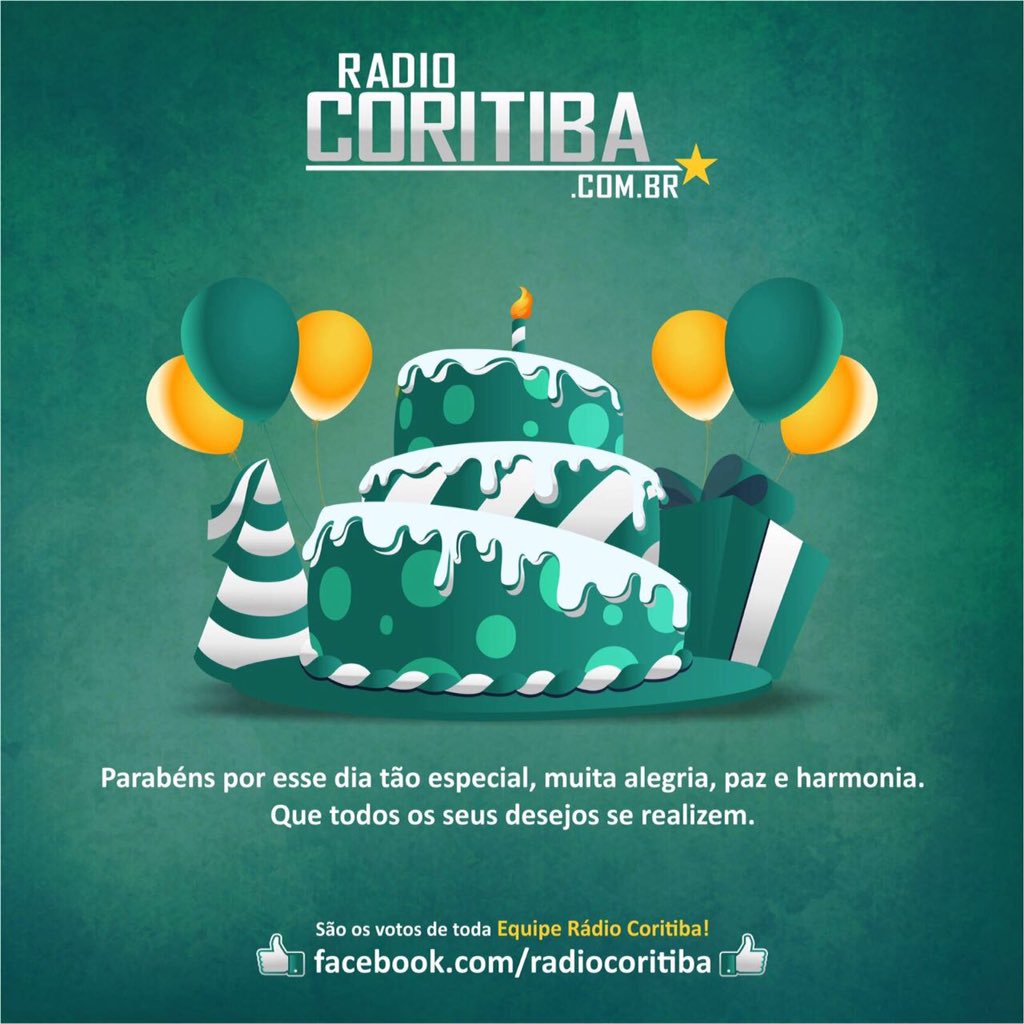 radio_coritiba's tweet photo. PARABÉNS @Luvas43, aniversário não significa dia de folga! 😂📻🎶🏈
Felicidades. https://t.co/xWDGKGPKvg