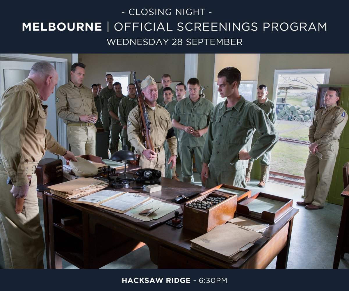 AACTA's tweet photo. #AACTAs #OfficialScreeningsProgram | It's a full-house for our Closing Night preview screening of @hacksawridge at @cinemanova in #Melbourne https://t.co/UOn7fndypV
