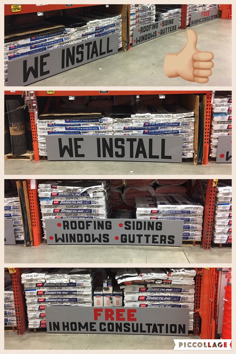 New signage should help bring in big Leads &amp; help our pipeline grow! Looking good <a href="/prnyc2007/">Samuel</a> 👍🏼#southsidestrong @THDMBaker
