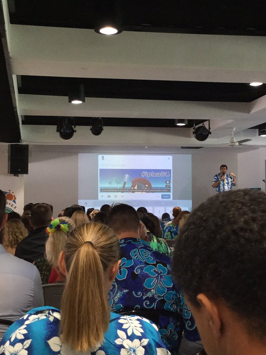 allygleighton's tweet photo. Learning about accessibility on twitter with @wrenasmir @iPadpaloozaGC #iplzaGC https://t.co/Nyylv7MFo3