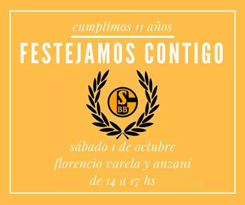 Se viene nuestro cumple #11años