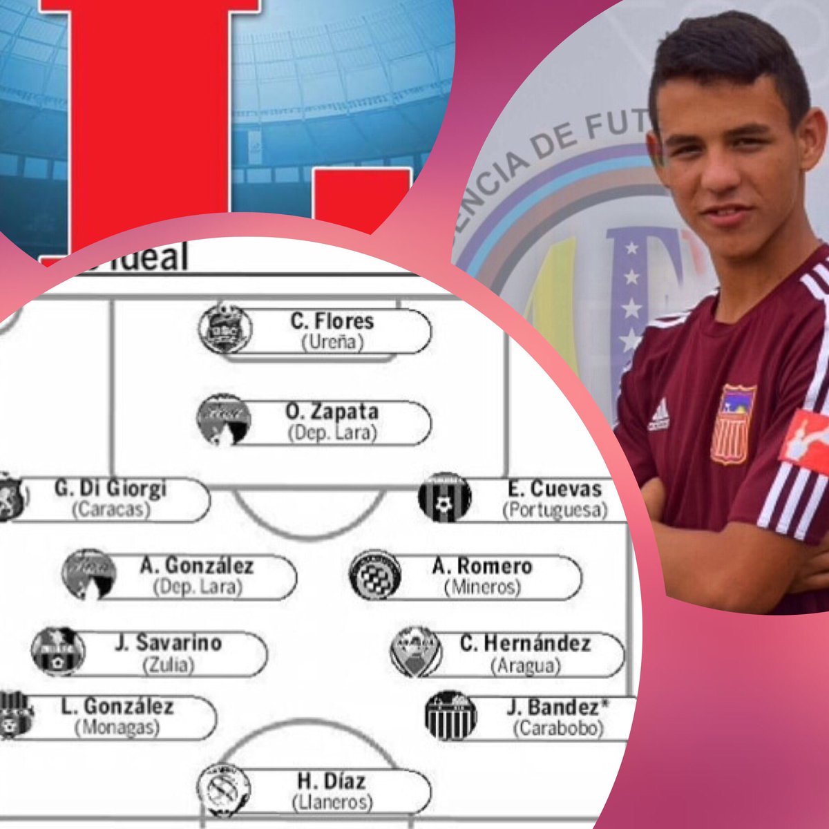 agenciadefutbol's tweet image. Nuestro @josebandez99 en el 11 ideal de la fecha para el Diario Lider. #CLA2016 🇻🇪⚽️

#TalentoAFV