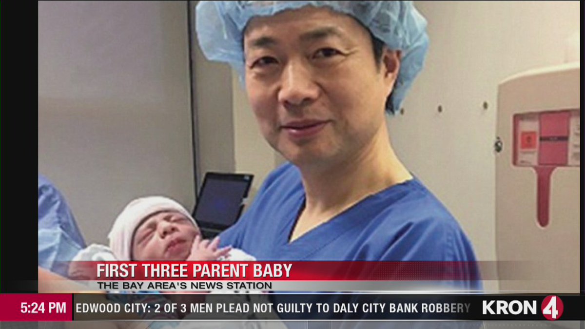 Baby born with DNA from 3 people, first from new technique. @CHeenan4 reports.