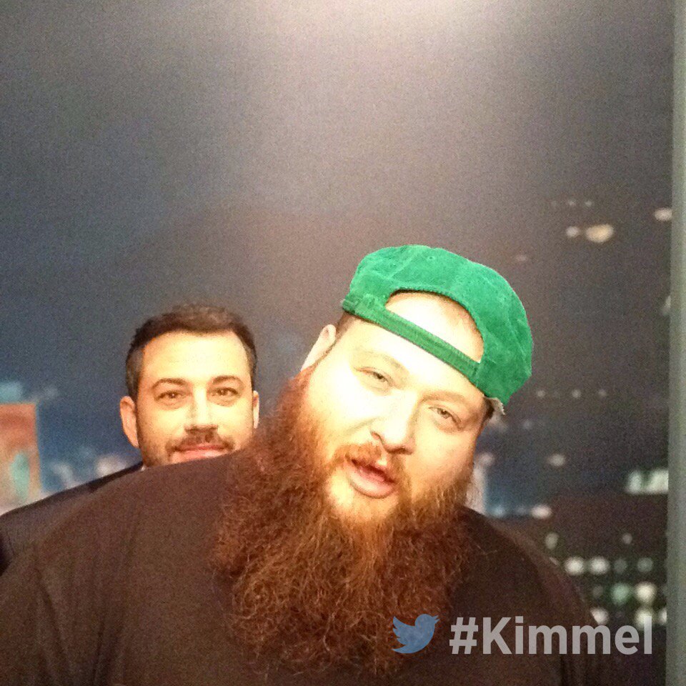 Backstage at #Kimmel - NEW show tonight with <a href="/ActionBronson/">*JOHANN SEBASTIAN BACHLAVA THE DOCTOR*</a> #FThatsDelicious 11:35|10:35c #ABC