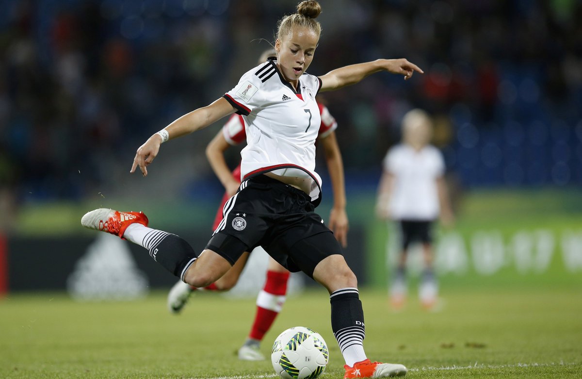 Giulia Gwinn has been ??Germany's top player at this U1