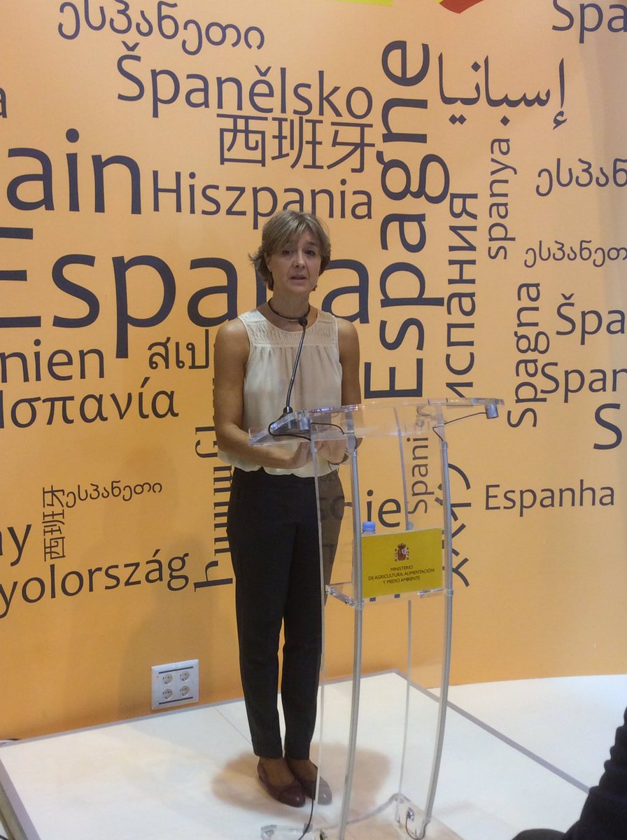 gobmapa's tweet photo. G.Tejerina: España se sitúa como 2º productor de fruta y hortaliza de la UE y 3º exportador mundial #FruitAttraction2016 https://t.co/HaqE9H0O1R