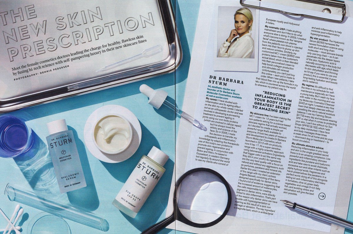 DrBarbaraSturm's tweet image. As seen in @StylistMagazine! Proud to be a female cosmetic doctor leading the charge for healthy, flawless skin... #stylistmagazine #beauty