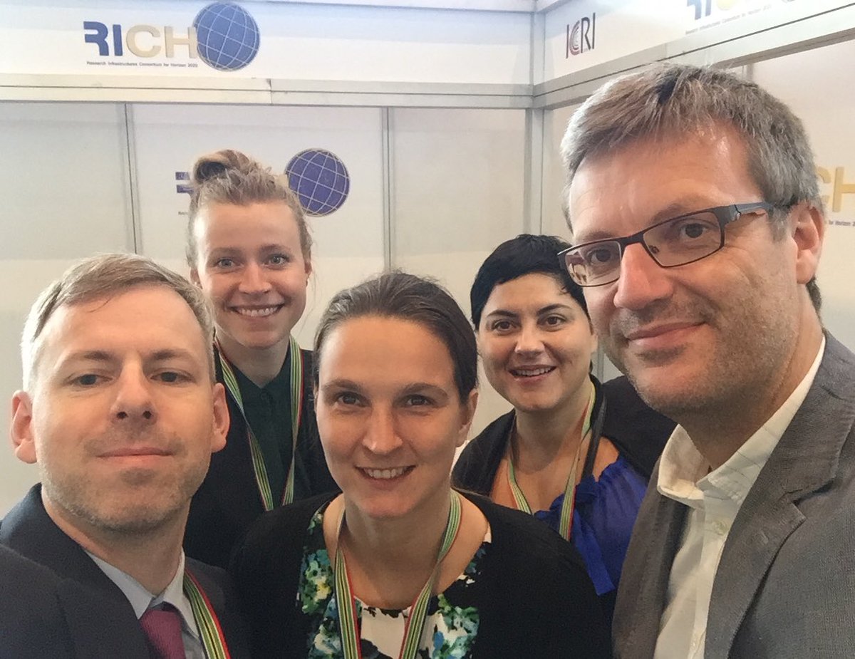 apre_it's tweet photo. Research Infrastructures #NCPs family picture at #ICRI2016. Find out more about RICH at https://t.co/w7OIn4u4Sd https://t.co/p9yWQ5SUkL