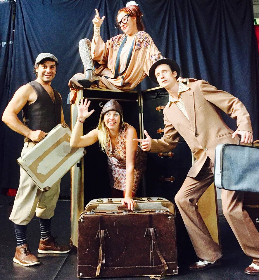 Cirkus Saga har haft sitt genrep inför skratturnén @ClownerutnGrnsr #cirkus #skratt #karavan