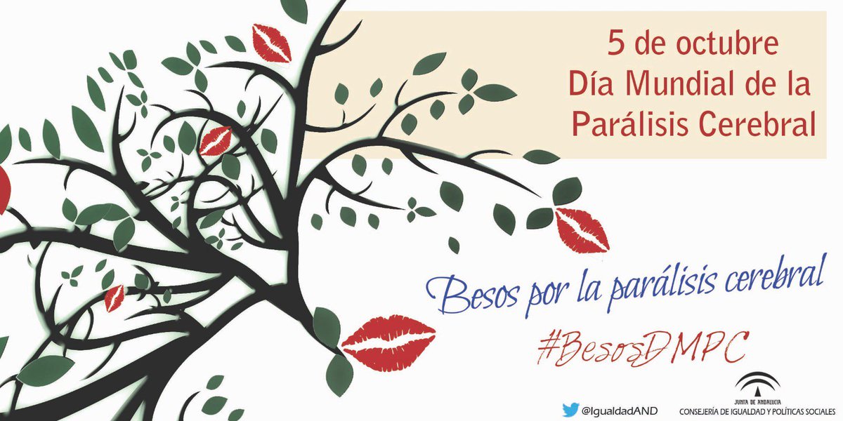 En el Día Mundial de la Parálisis Cerebral #BesosDMPC