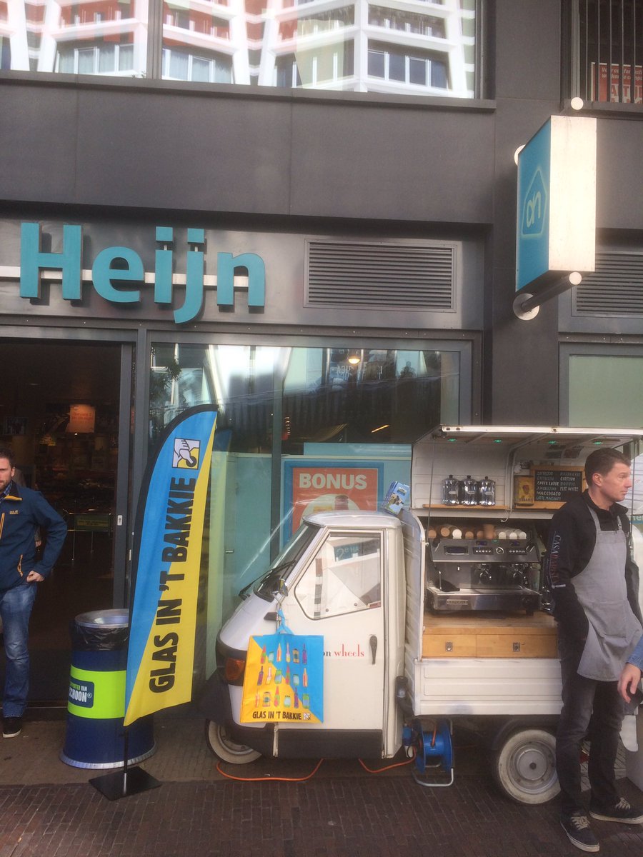 DickEmmer's tweet photo. Campagne Glas in het bakkie samen met @albertheijn. Nu 81% ingezameld. Op naar de 90! https://t.co/XmBSyjuHv3