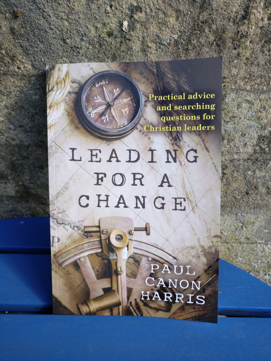 PaulCanonHarris's tweet photo. The first copies in my hand. Buy it for a leader you love and want to encourage.
#LeadingforaChange https://t.co/TNaZqnDEVG