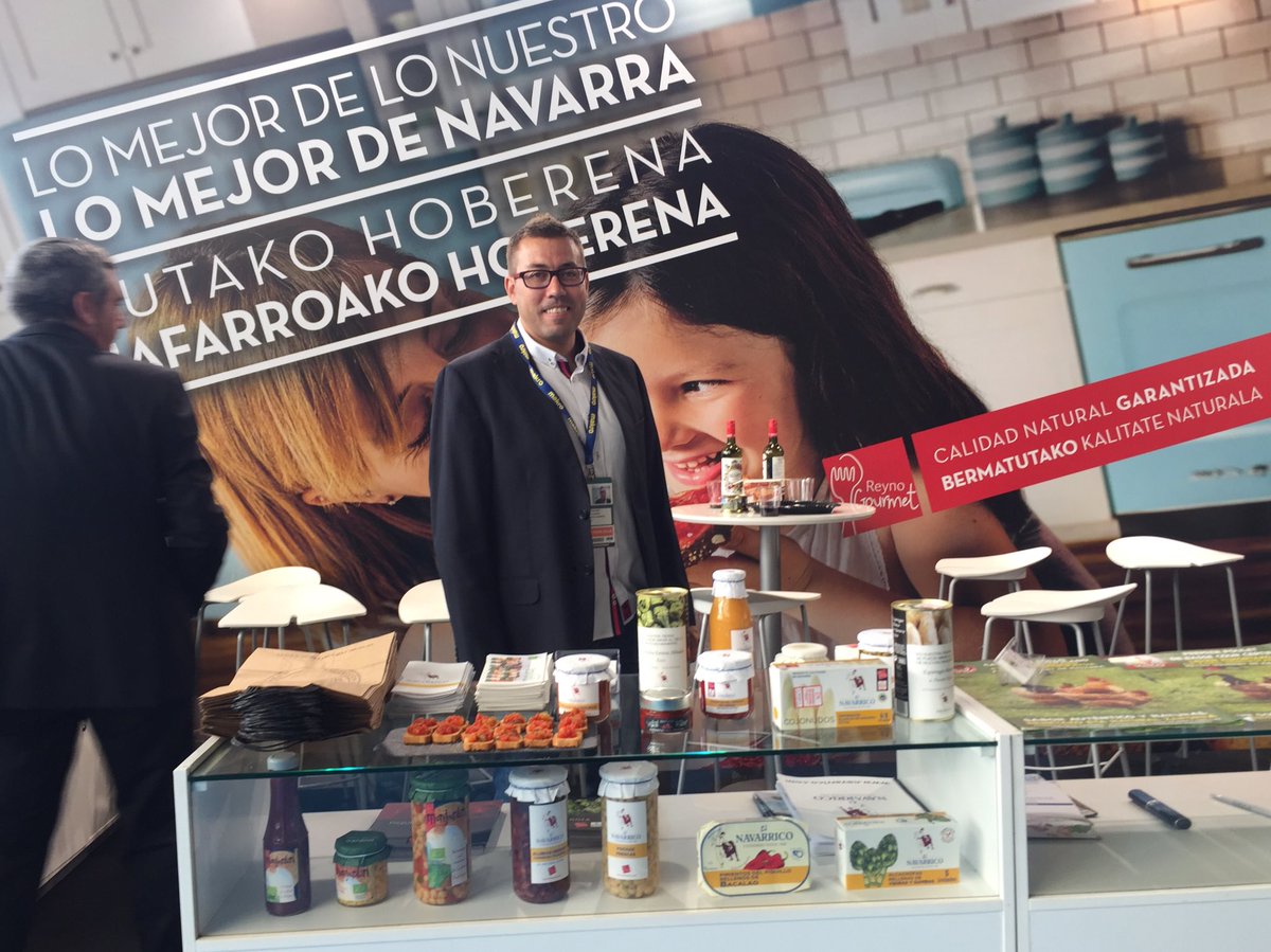 lacocinadesilbi's tweet photo. No dejéis de visitar a Patxi Pastor y sus #conservas @elnavarrico en nuestro stand de #Navarra os encantarán! #lomejordenavarra #ssg16 https://t.co/AKrHoZ8Fzs