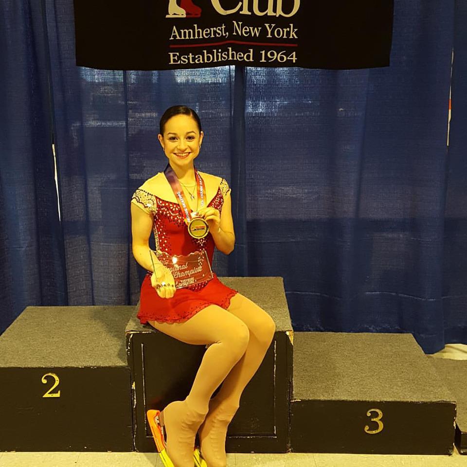 Congratulations <a href="/katie_mcbeath/">Katie mcbeath</a>! Senior ladies NA Regional Champion! We are very proud of you!
#champion #figureskating #esperformance