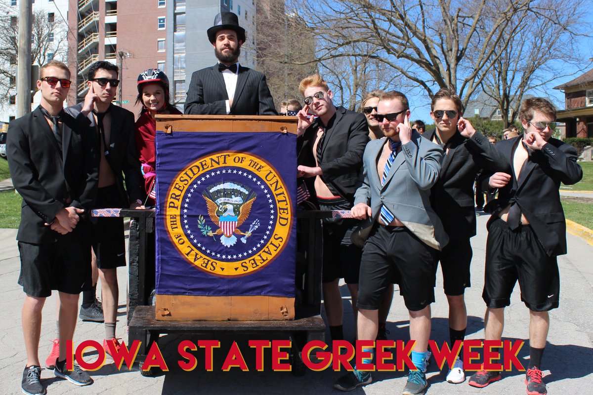 greekweekISU's tweet photo. Remember when @ISUDelts saved Abe before Bed Race? Now you can save #GWC17 by applying for Central today! https://t.co/tRSFsrd23s https://t.co/zXMh3E5Cfh