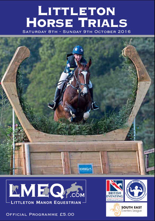 Official <a href="/LittletonHTs/">LittletonHorseTrials</a> Program avail download FREE on lmeq.com @ 1200 Fri 7 Oct. Huge thx all <a href="/BEVolunteers/">BEVolunteers</a> &amp; sponsors inc RT