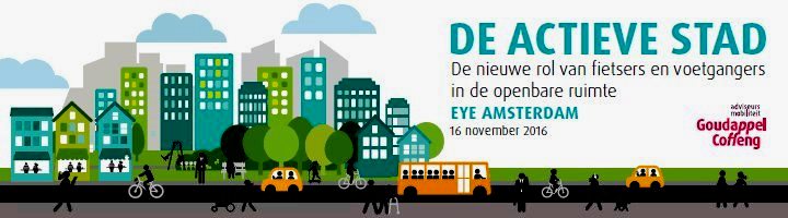 De nieuwe rol van de voetganger en de fietser in de openbare ruimte | 16 nov <a href="/EYE_film/">Eye Filmmuseum</a> <a href="/goudappel/">goudappel</a> goudappel.nl/eye2016