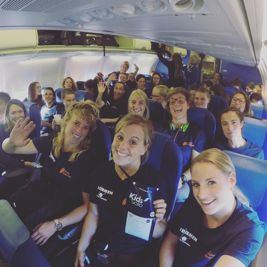 Ready for take-off w/ <a href="/KLM/">KLM</a> towards <a href="/REWC2016/">REWC 2016 - Madrid</a> in #madrid #bringorange