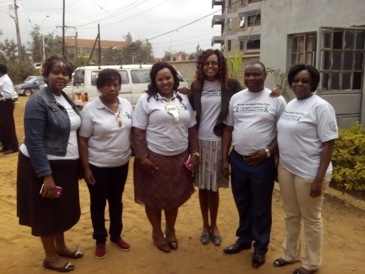 #CSWeek2016 #TeamMKU participating in World cerebral palsy day.