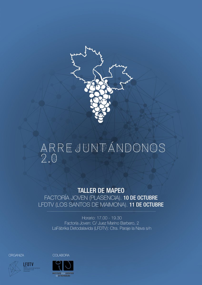 LFdTV's tweet photo. Hoy estaremos en Zalamea de la Serena participando en #SOPA16 y el martes que viene acogemos en #LFDTV el Taller de Mapeo #Arrejuntándonos https://t.co/BCzljYDDEI