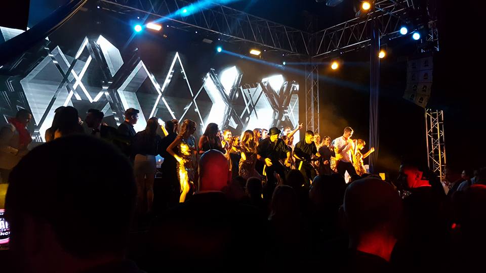 Proslava 22. rođendana televizije #Pink. Tehnička produkcija Skymusic i Pink.