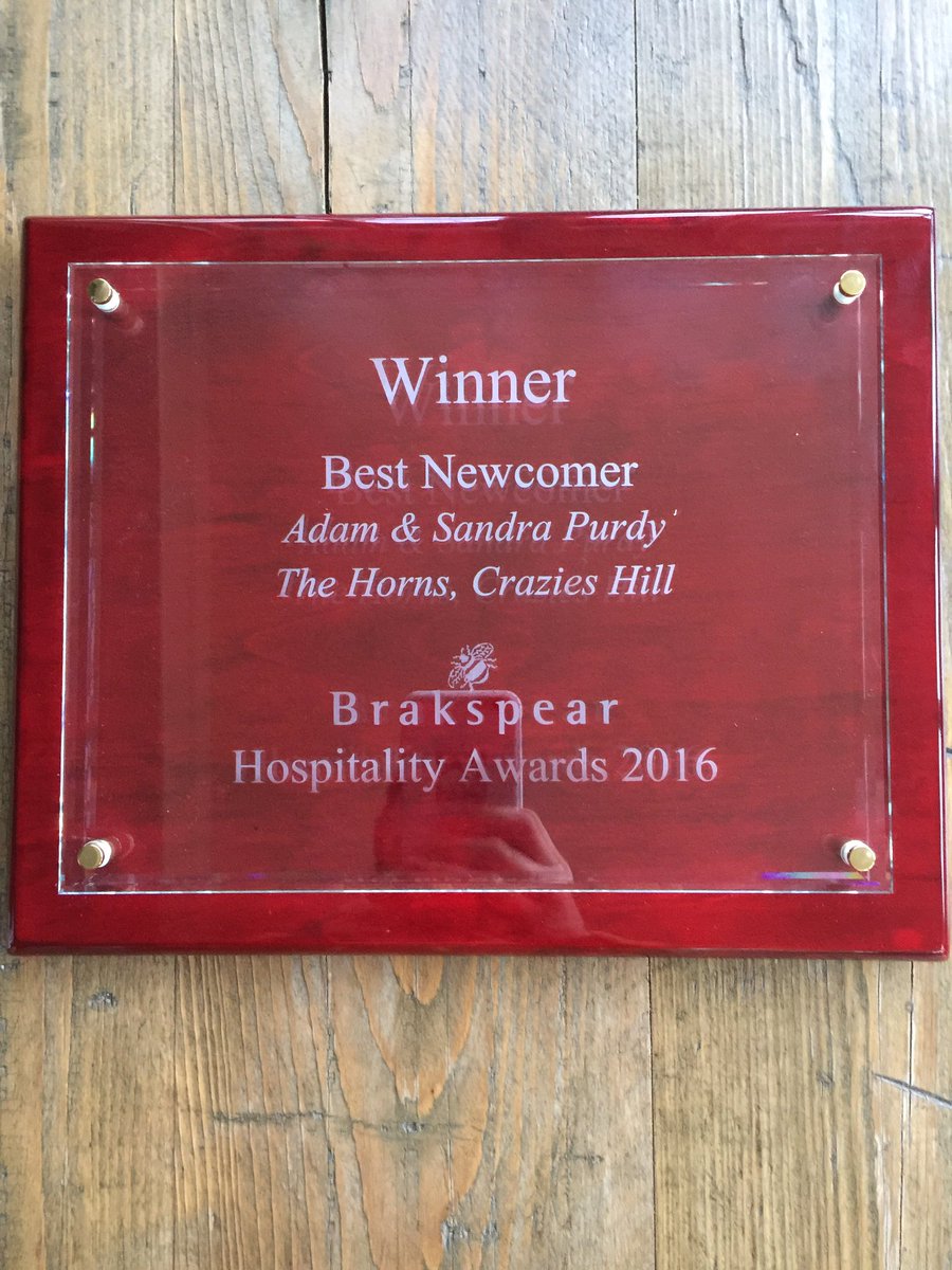 TheHornsCH's tweet image. Great night at the @BrakspearPubs awards last night #proud #UKpubs