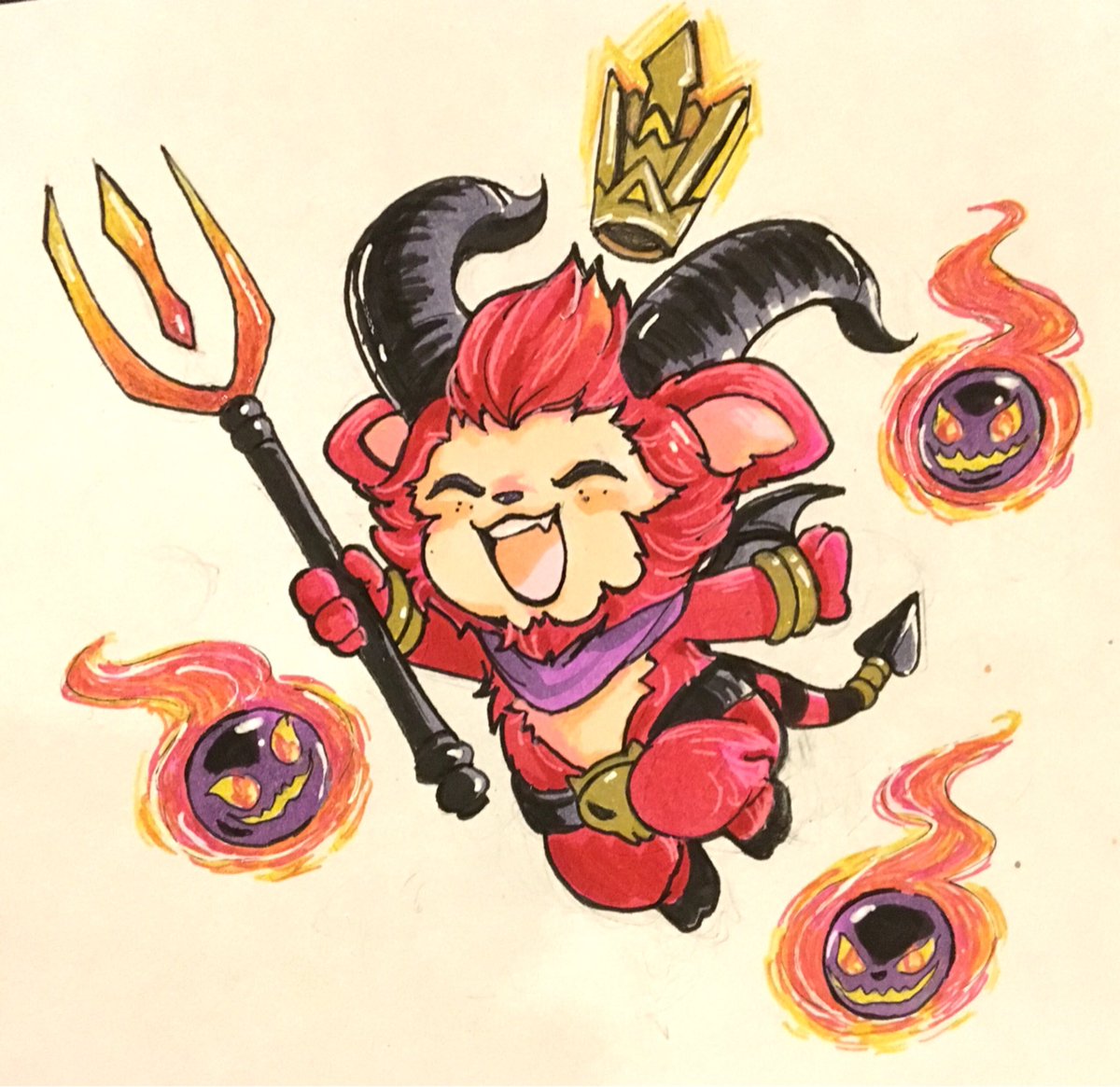 Featured image of post Drawing Devil Teemo Well you re in luck because here they come