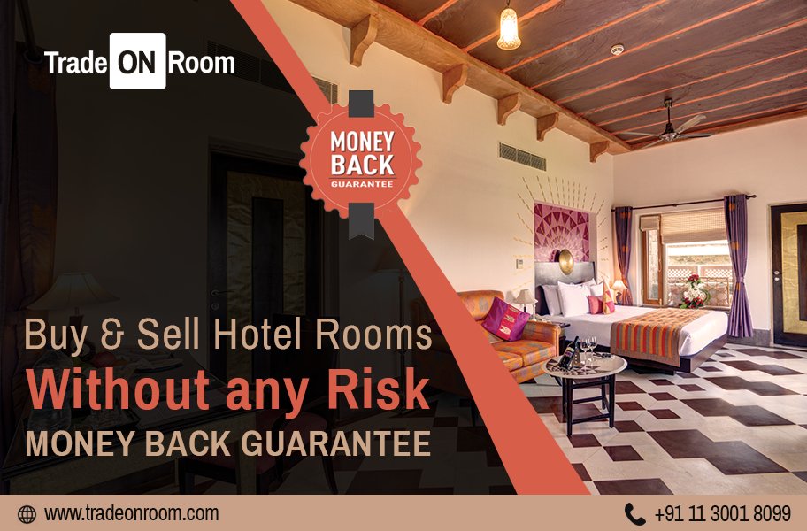 tradeonroom's tweet photo. #TradeOnRoom brings you #MoneyBackGuarantee. #Buy &amp; #Sell Hotel Room #RiskFree #TradeNow #IndiasBiggestSale https://t.co/tBbB6uHOAf https://t.co/TYDmjuzEGR