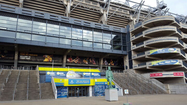 TanksIreland's tweet photo. In croke park for the replay but realised was 3 days late, great to be here looking at another project. https://t.co/xmlk1ZTbTB