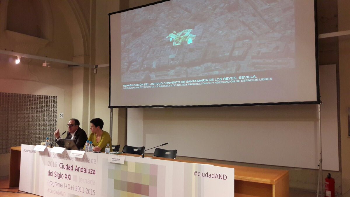 FomentoAND's tweet photo. La rehabilitación ha sido un proceso de aprendizaje. El convento es un espacio urbano con el ADN de la ciudad de Sevilla #CiudadAND https://t.co/5FBzgsEzpo
