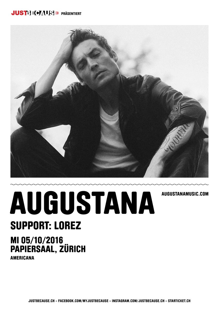 negativewhite's tweet photo. Wunderbare Session von @OneSong_OneTake mit #Augustana: https://t.co/vTfscQj1QK Heute Abend im #Papiersaal Zürich! https://t.co/FbGstVpzu4