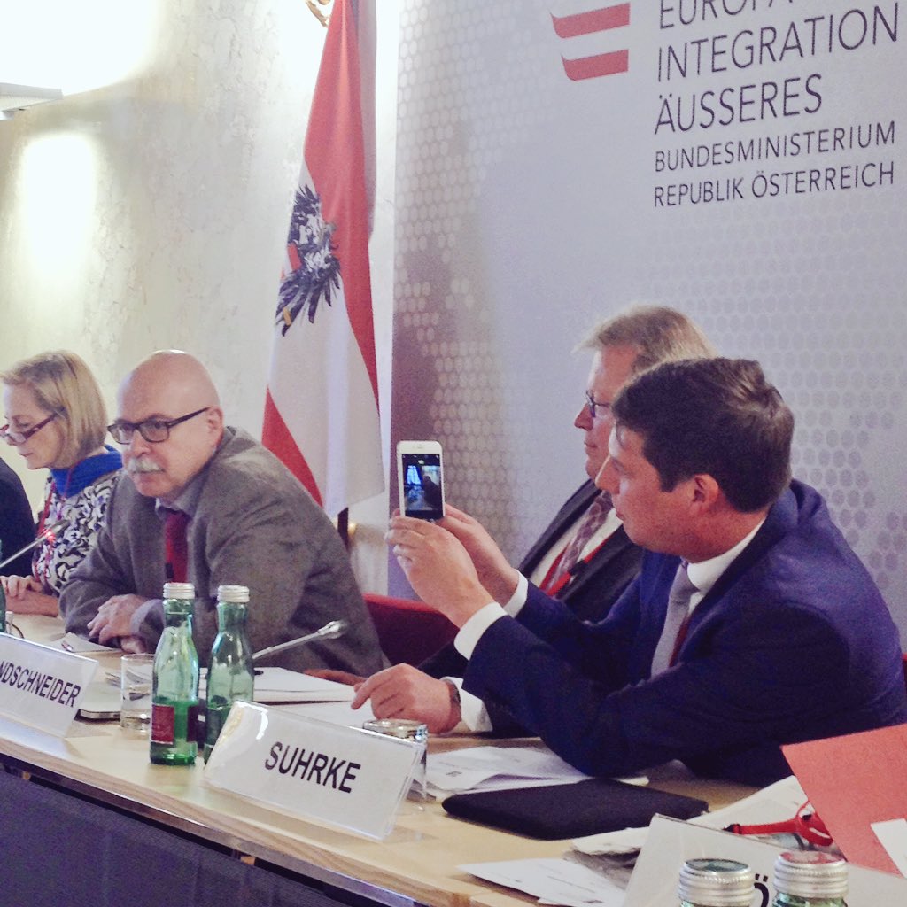 Magdalena Kirchner (@mag_kir) on Twitter photo Drawing the #Russia Picture: @DmitriTrenin kicking us of #Future of <a href="/GER_OSCE/">Germany in the OSCE</a> conf. @UliTKuehn <a href="/ESandschneider/">E Sandschneider</a> <a href="/ZEITstiftung/">ZEIT STIFTUNG BUCERIUS</a> in Vienna #OSCE Drawing the #Russia Picture: @DmitriTrenin kicking us of #Future of <a href="/GER_OSCE/">Germany in the OSCE</a> conf. @UliTKuehn <a href="/ESandschneider/">E Sandschneider</a> <a href="/ZEITstiftung/">ZEIT STIFTUNG BUCERIUS</a> in Vienna #OSCE